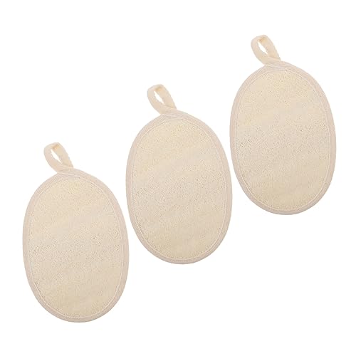 Baluue 3 Stück Bad Handtuch Luffa Set Zurück Wäscher Luffa Wischen Peeling Wiederverwendbare von Baluue