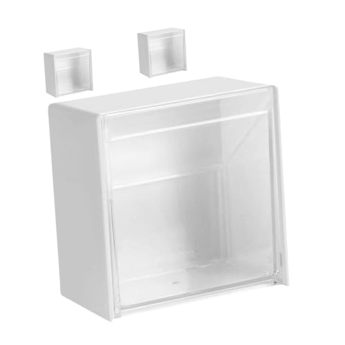 Baluue 3stücke Teiliges Wandaufbewahrungsbox Wattepads Und Wattestäbchen Platzsparender Organizer Für Badezimmer Stabile Und Langlebige Aufbewahrungslösung Installieren von Baluue