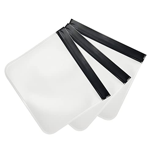 Baluue 3stücke Kosmetiktasche Teilig Transparent Make-up Organizer Für Damen Praktische Reise Und Toilettenaccessoires Leicht Langlebig Für Reisen Und Outdoor-aktivitäten von Baluue