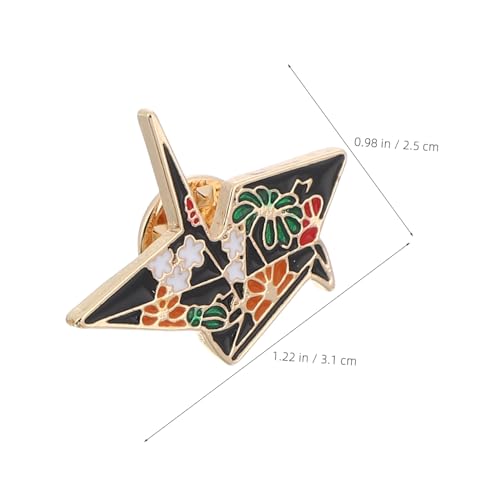 Baluue 3 Stücke Kreative Cartoon Broschen aus Legierung Lustige Anstecknadeln für Damen und Herren Robuste Kleidungsschmuck Abzeichen in Rot Weiß und Schwarz von Baluue