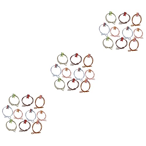 Baluue 30stücke Teiliges Dinosaurier Haargummis Für Mädchen Elastische Cartoon Haargummis Bunte Haarnadeln Elastisches Material Für Alltag Und Besondere Anlässe von Baluue