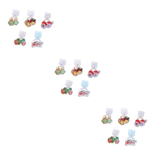 Baluue 30stücke Weihnachts Haarschmuck Für Mädchen Kreative Haargummis Aus Festliche Haaraccessoires Für Feiertags-outfits Und Partys von Baluue