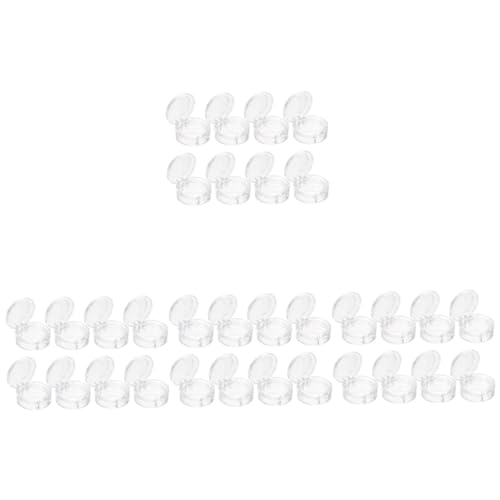 Baluue 32stücke Teiliges Aufbewahrungsbox Für Lidschatten Transparente Kosmetik Organizer Für Kleine Schönheitsprodukte Für Reise Und Zuhause Vielseitig Einsetzbar Für Make-up Und von Baluue