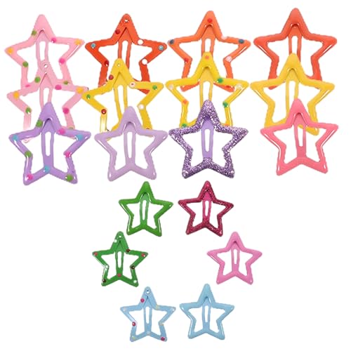 Baluue 35stücke Junge Mädchen Mädchen Haarspangen Stern Haarspangen Snap Dekorative Haar-accessoires Für Kleinkinder von Baluue