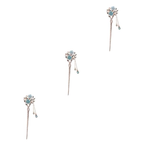 Baluue 3stücke Vintage Haarspange Mit Opal-blumen-design Klassische Chinesische Haarnadel Für Damen Für Feiern Partys Und Alltag Blau Baluue 3stücke Vintage Haarspange Mit Opal-blumen-design Klassische Chinesische Haarnadel Für Damen Für Feiern Partys Und Alltag Blau von Baluue