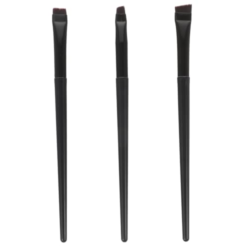 Baluue 3stücke Flach Schräg Eyeliner Augenbrauen Make-up Werkzeuge Kosmetisch Augenpinsel Für Frauen von Baluue