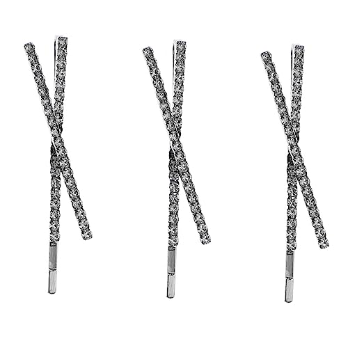 Baluue 3stücke Strass-haarnadeln Mit Schmuck-dekor Haarspangen Damen Teens Mütter Für Hochzeiten Verlobungen Geburtstage Weihnachten Silvester von Baluue