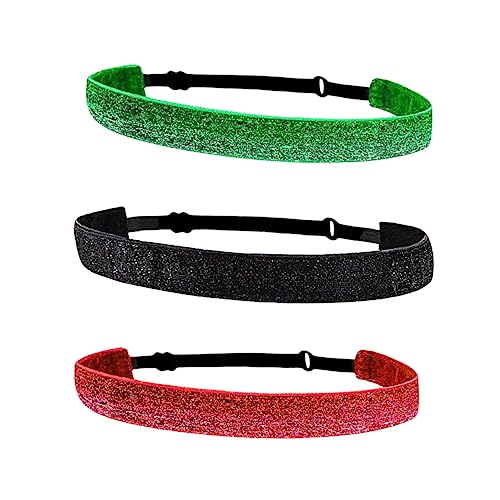 Baluue 3stücke Sport Stirnband Für Damen Yoga Stirnband Atmungsaktives Kopftuch Elastisches Ohne Druck Geeignet Für Fitness Tanzen Laufen Einheitsgröße Mit Stretchfunktion in Rot Grün Und Baluue 3stücke Sport Stirnband Für Damen Yoga Stirnband Atmungsaktives Kopftuch Elastisches Ohne Druck Geeignet Für Fitness Tanzen Laufen Einheitsgröße Mit Stretchfunktion in Rot Grün Und von Baluue