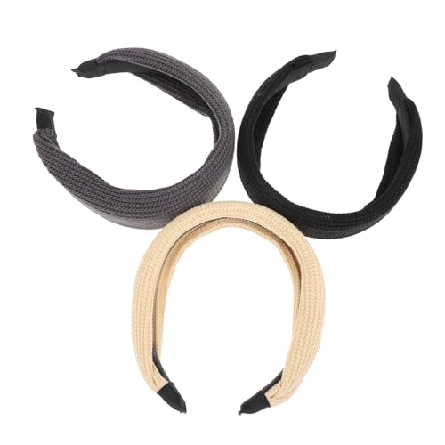 Baluue 3stücke Retro Stirnbänder Für Damen Weiche Und Langlebige Haarbänder Für Gesichtswäsche Geeignet Für Haartypen Und Outfits von Baluue