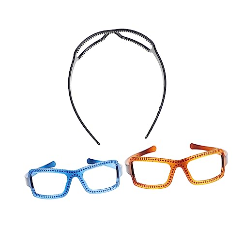 Baluue 3stücke Damen Stirnband Haarband Kosmetik Gesicht Waschen Kopf Dekore Schickes Brillen Haarschmuck Zarte Mädchen Headwear von Baluue