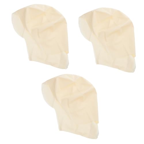 Baluue 3stücke Cosplay Glatzenkappe Für Erwachsene Realistische Glatze Für Kostüme Halloween Theater Und Cosplay Hautfreundlich Und Bequem von Baluue