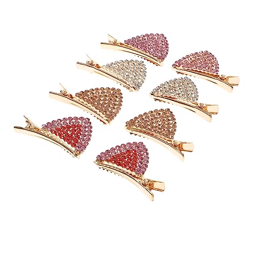 Baluue 4paare Katzenohren Haarband Mit Strass Für Katzen Haarklammer Tierohren Haarspange Für Mädchen Tierohren Haarclips Party Accessoires von Baluue