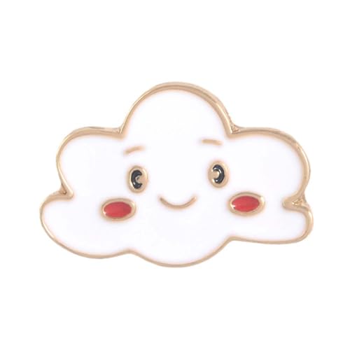 Baluue 4 STÜCKE Niedliche Regenbogenbroschen aus Hochwertiger Legierung Kreative Cartoon broschen für Mädchen Vielseitig Kombinierbar mit Kleidung als Modisches Accessoire für Alltag und von Baluue