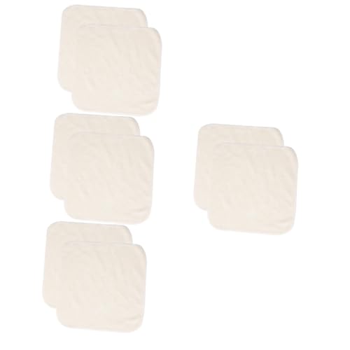 Baluue 8stücke Wiederverwendbare Bambusfaser Gesichtsreinigungstücher Sanfte Exfolierende Handtücher Multifunktionale Handwaschlappen Zur Reduzierung Von Einwegmüll von Baluue