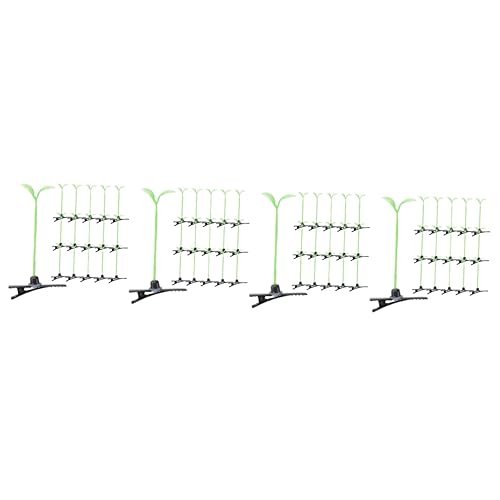 Baluue 120stücke Sojasprossen Haarspangen Für Mädchen Lustige Grüne Haarklammern Als Junge Mädchen Haaraccessoires Für Partys Und Freizeit von Baluue