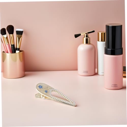 Baluue 4 Stück Barock Haarklammern für Damen Filigrane Leichte Haarspangen mit Floralem Design Mini Seitliche Haarclips für Frisuren bei Hochzeit und Alltag von Baluue