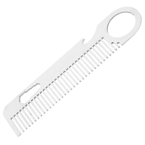 Baluue 4stücke Edelstahl Bart Styling Kamm Tragbarer Bartkamm Für Männer Ergonomisches Design Für Bartpflege Und Frisuren Für Täglichen Gebrauch Baluue 4stücke Edelstahl Bart Styling Kamm Tragbarer Bartkamm Für Männer Ergonomisches Design Für Bartpflege Und Frisuren Für Täglichen Gebrauch von Baluue