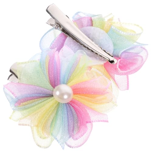Baluue Niedliche Haarspangen Mit Blumenmotiv Set Mit Spangen Für Kleinkinder Mädchen Von 4–12 Stabiles Netz Für Kurzes Haar Für Den Alltag Partys Feiertage von Baluue