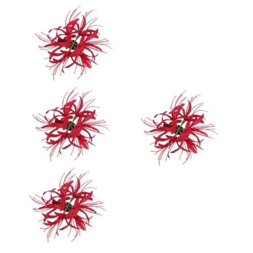 Baluue 4stücke Unique Shaped Flower Hair Barrette Für Mädchen Verspielte Haarspange Mit Dekorativem Design Für Partys Und Alltagslooks Kawaii Haarschmuck Für Jeden Anlass von Baluue