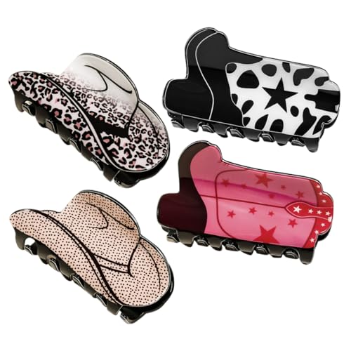 Baluue 4stücke Haarspangen Für Damen Rutschfeste Krallenclips Für Langlebigem Für Alltag Und Geeignet Für Mittellanges Haar von Baluue
