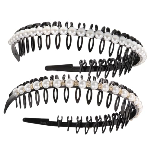 Baluue 4 Stück Hochzeit Haarband dirndl elegant die trauzeugen perlen perlen schmuckperlen party mitgebsel haarsschmuck Mode-Haarreifen Strass-Haarbänder frauen stirnband Perlen-Stirnband Baluue 4 Stück Hochzeit Haarband dirndl elegant die trauzeugen perlen perlen schmuckperlen party mitgebsel haarsschmuck Mode-Haarreifen Strass-Haarbänder frauen stirnband Perlen-Stirnband von Baluue