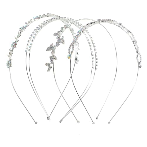 Baluue 4stücke Teiliges Set Braut-haarschmuck Mit Funkelnden -stirnbändern Hochzeitszubehör Für Bräute Und Brautjungfern Doppellagige Designkrone Für Besondere Anlässe Baluue 4stücke Teiliges Set Braut-haarschmuck Mit Funkelnden -stirnbändern Hochzeitszubehör Für Bräute Und Brautjungfern Doppellagige Designkrone Für Besondere Anlässe von Baluue