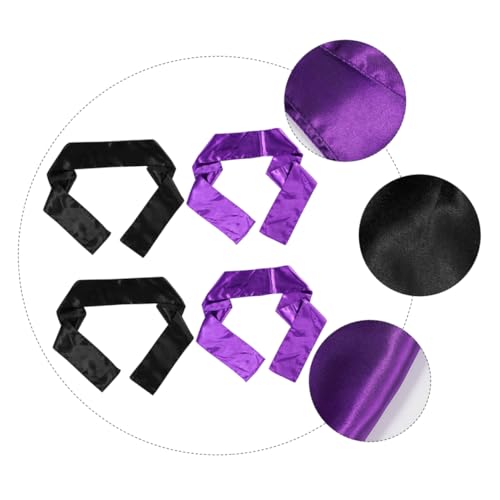 Baluue 4stücke Haarwickel Für Perücken Stirnbänder Satin Schal Wrap Für Frauen Kopftuch Perücken-griffband Haar Wraps von Baluue