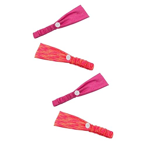 Baluue 4stücke Elastisches Stirnband Mit Knopf Schweißabsorbierendes Haarband Für Damen Für Fitness Yoga Und Sport Farben Zufällig Baluue 4stücke Elastisches Stirnband Mit Knopf Schweißabsorbierendes Haarband Für Damen Für Fitness Yoga Und Sport Farben Zufällig von Baluue