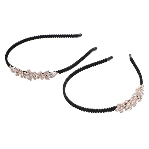 Baluue 4stücke Rhinestone Blumen Stirnbänder Für Damen Haaraccessoires Für Hochzeiten Partys Und Besondere Anlässe Für Braut Und Brautjungfern von Baluue