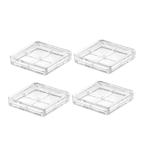 Baluue 4 Stück Transparente Lidschatten-palette Leer Kompakte Make-up-pan Nachfüllbox Vielseitige DIY Kosmetikpalette für Lidschatten Lippenstift Puder Tragbar für Reisen und Alltag Baluue 4 Stück Transparente Lidschatten-palette Leer Kompakte Make-up-pan Nachfüllbox Vielseitige DIY Kosmetikpalette für Lidschatten Lippenstift Puder Tragbar für Reisen und Alltag von Baluue