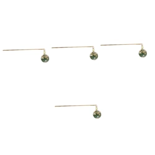 Baluue 4stücke Vintage Chinesische Haarnadel Mit Perlen Eleganter Haarstab Für Frauen Dekoratives Haaraccessoire Für Hochzeiten Und Festlichkeiten Geeignet Für Langes Haar Und von Baluue