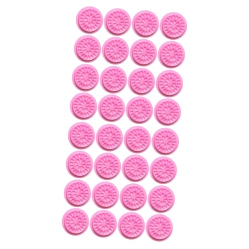 Baluue 40 Stk wimper handplatte wimpernverlängerung zubehör rosa pink Kleberhalter für Wimpernverlängerung Aufkleber für Wimpernkleber Pfropfen von Wimpernschalen Halter für Wimpernkleber von Baluue