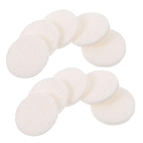 Baluue 40stücke Kosmetikpuffs Für Heimgebrauch Runde Make-up-pads Für Mädchen Gesichtswaschpads Zur Kompakte Puderquaste Aus Hochwertigem Material von Baluue