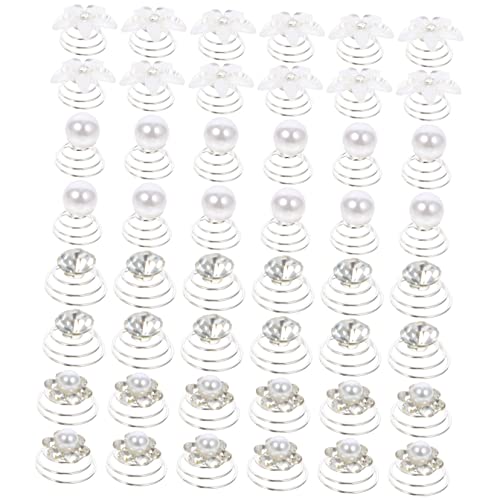 Baluue 48stücke Teiliges Braut Haarnadeln Mit Perlen Spiral-haarspangen Für Hochzeiten Elegante Frisuren Und Kreative Hochsteckfrisuren Für Braut Und Feierlichkeiten Baluue 48stücke Teiliges Braut Haarnadeln Mit Perlen Spiral-haarspangen Für Hochzeiten Elegante Frisuren Und Kreative Hochsteckfrisuren Für Braut Und Feierlichkeiten von Baluue