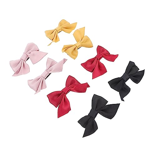 Baluue 4paare Bunte Mädchen Haarspangen Niedliche Schleifen-haarclips Für Mädchen Teiliges Verschiedenen Farben Für Stylischen Haarschmuck Für Alltag Und Besondere Anlässe von Baluue