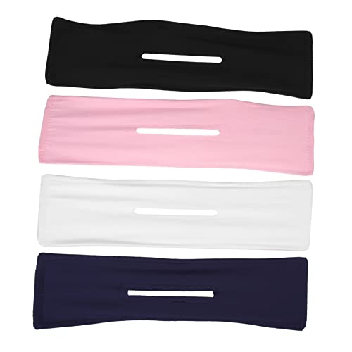 Baluue 4stücke Draht-haarbänder Mit Schleife Elastisches Haarband Für Frauen Und Mädchen Haarstyling-zubehör Dutt-maker Flexible Haarspangen Haarband Für Alltag Und Ausgehen von Baluue