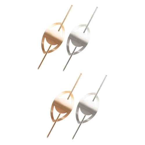 Baluue 4stücke Elegante Haarnadeln Aus Metall Für Damen Haarschmuck Für Hochsteckfrisuren Leicht Und Bruchsicher Für Lange Und Lockige Haare von Baluue