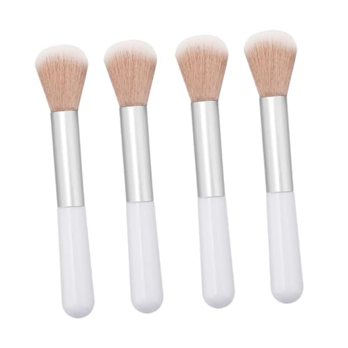Baluue 4stücke Kosmetikpinselset Mit Make-up Pinseln Für Foundation Und Puder Synthetische Borsten Für Weiche Anwendung Geeignet Für Frauen Und Mädchen von Baluue