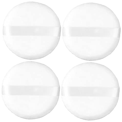 Baluue 4stücke Puderquaste Groß Make-up-quaste Kosmetikquaste Puder-make-up-tool Lose-puder-körper Für Mädchen Puderquaste Für Anwendung Im Augen Und An Wangen Nase von Baluue