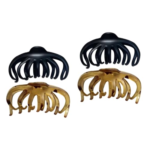 Baluue 4stücke Retro Haarklammern Für Damen Große Haargreifer Aus Acetat Haarstyling-accessoires Für Mitteldickes Und Dickes Haar Elegant Und Langlebig Helles Schildpatt Baluue 4stücke Retro Haarklammern Für Damen Große Haargreifer Aus Acetat Haarstyling-accessoires Für Mitteldickes Und Dickes Haar Elegant Und Langlebig Helles Schildpatt von Baluue