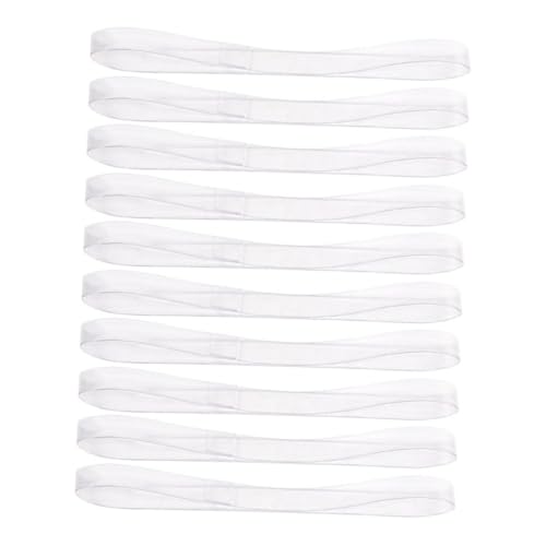Baluue 5 Paare Transparente Elastische Tpu Schnürsenkel für High Heels Unsichtbare Fixierung Strapazierfähig Vielseitig als Schnürsenkel und Schuhdekoration Passend für Damen High Heel von Baluue