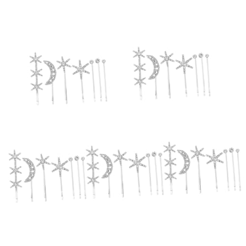 Baluue 5sätze Rhinestone Haarspangen Für Mädchen Glitzernde Haaraccessoires Rutschfeste Haarklammern Für Und Tragbar Für Alltag Und Besondere Anlässe von Baluue