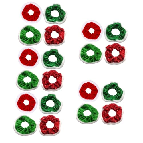 Baluue 5 Sets Einzigartiges Weihnachts-haar-accessoire Elastisches Haarband Haargummis Für Mädchen Modisches Stilvolles 4 Stück * 5 von Baluue