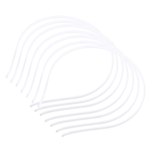 Baluue 50stücke Mädchen Stirnbänder Aus Tuch Diy Haar Hoops Vielseitiger Kopfschmuck Für Frauen Einfache Haarreifen Zum Tragen Und Schminken von Baluue