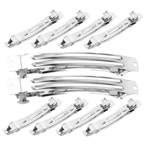 Baluue 50 Stück Haarklammern Metallfedern DIY Haarspangen Zubehör für Damen Haarstyling Glatte Kanten Vielseitig Einsetzbar für Partys Hochsteckfrisuren Geburtstagsfeiern von Baluue