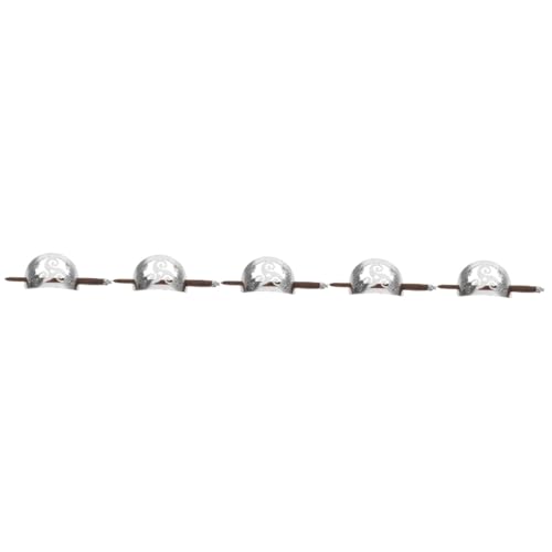 Baluue 5St Geometrische Retro-Haarnadel hair styling haar spangen retro styles dirndl kopfschmuck haar clips Haarknotenklammer aus Metall Haarknoten Manschette Haarstäbchen hölzern Silver von Baluue