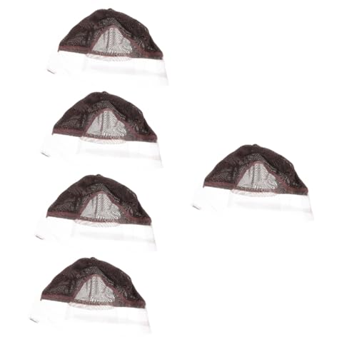 Baluue 5stücke Wig Cap Mesh Haarnetz Für Damen Verstellbar Und Elastisch Für Perücken Und Haarteile Leicht Und Bequem Für Täglichen Gebrauch von Baluue