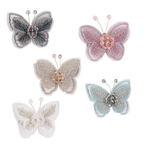 Baluue 5St kopfschmuck haarschmuck haarschneideschere set haarzubehör haar klemmen haarnadeln hairclip Fee Kopfschmuck Haarklammern für Frauen Haarspangen für Mädchen Haarklemme von Baluue