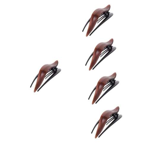 Baluue 5stücke French Curved Hair Clip Für Damen Große Acetat Haarklammer Für Rutschfest Und Langlebig Haarspange Für Frisuren von Baluue