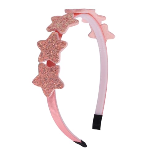 Baluue 5 Stück Kinder Haarbänder Mit Sternen Kreative Kopfbedeckung Für Mädchen Rutschfeste Leichte Plastikhairbands Für Partys Geburtstage Fotoshootings Zufällige Farben von Baluue